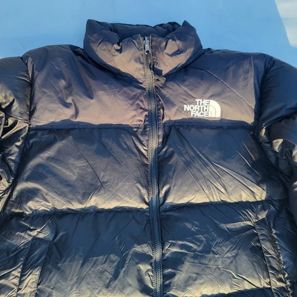 North Face Nuptse 700 Down Black Puffer Coat Mens - Picture 3 of 8